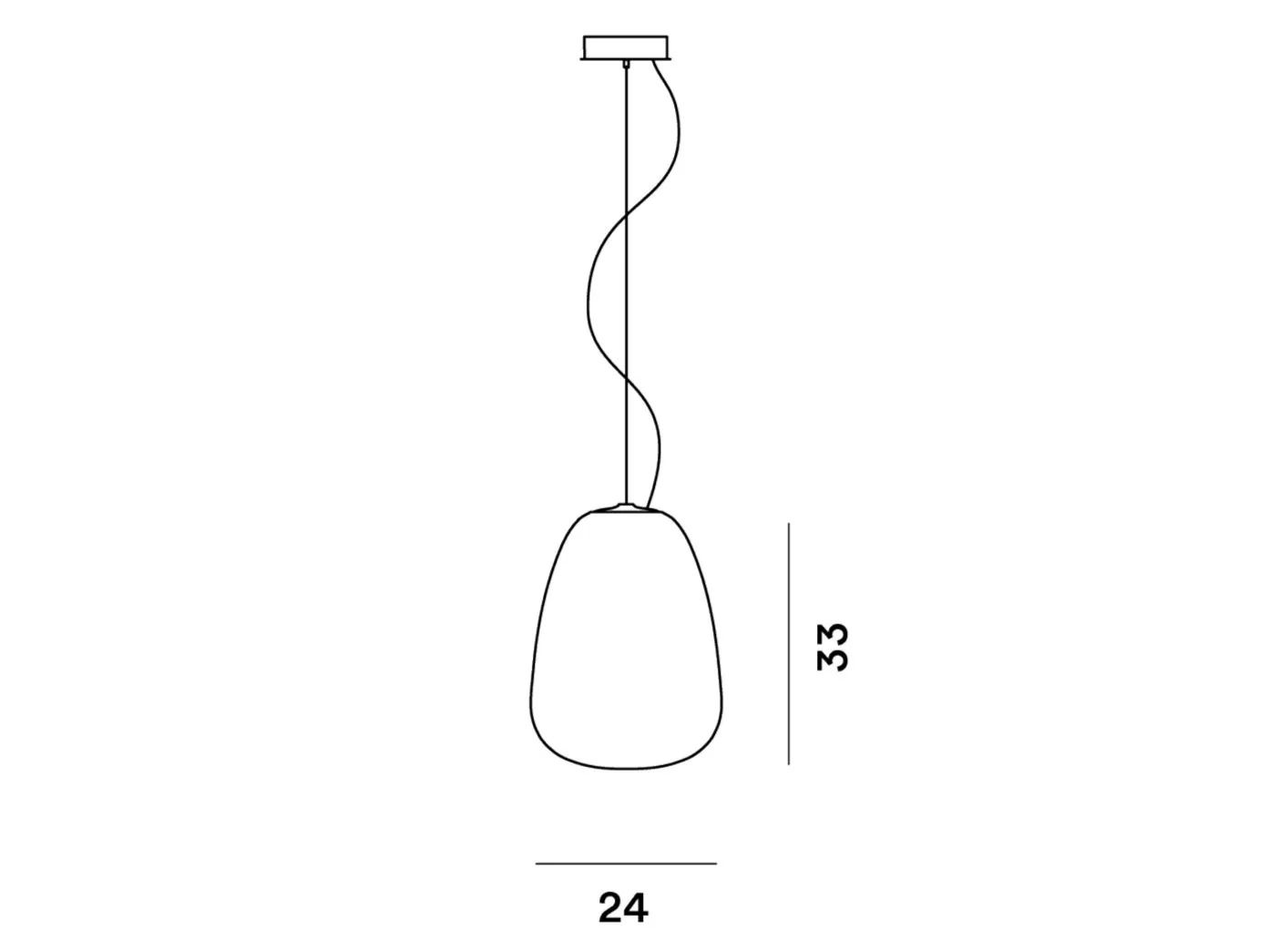 Подвесной светильник из дутого стекла Foscarini Rituals ARCH-00037974 - Вид №6