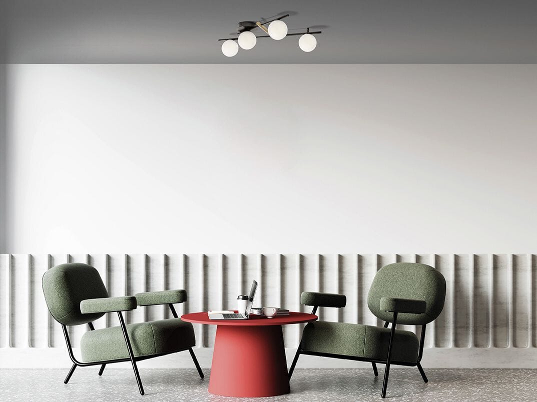 Металлический светодиодный потолочный светильник Miloox Kika ARCH-00073267 - Вид №1