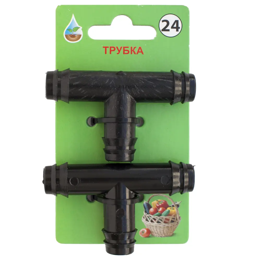 Тройник для капельной трубки BOUTTE, 16 мм, 2 шт. № 24 STLM-2128910