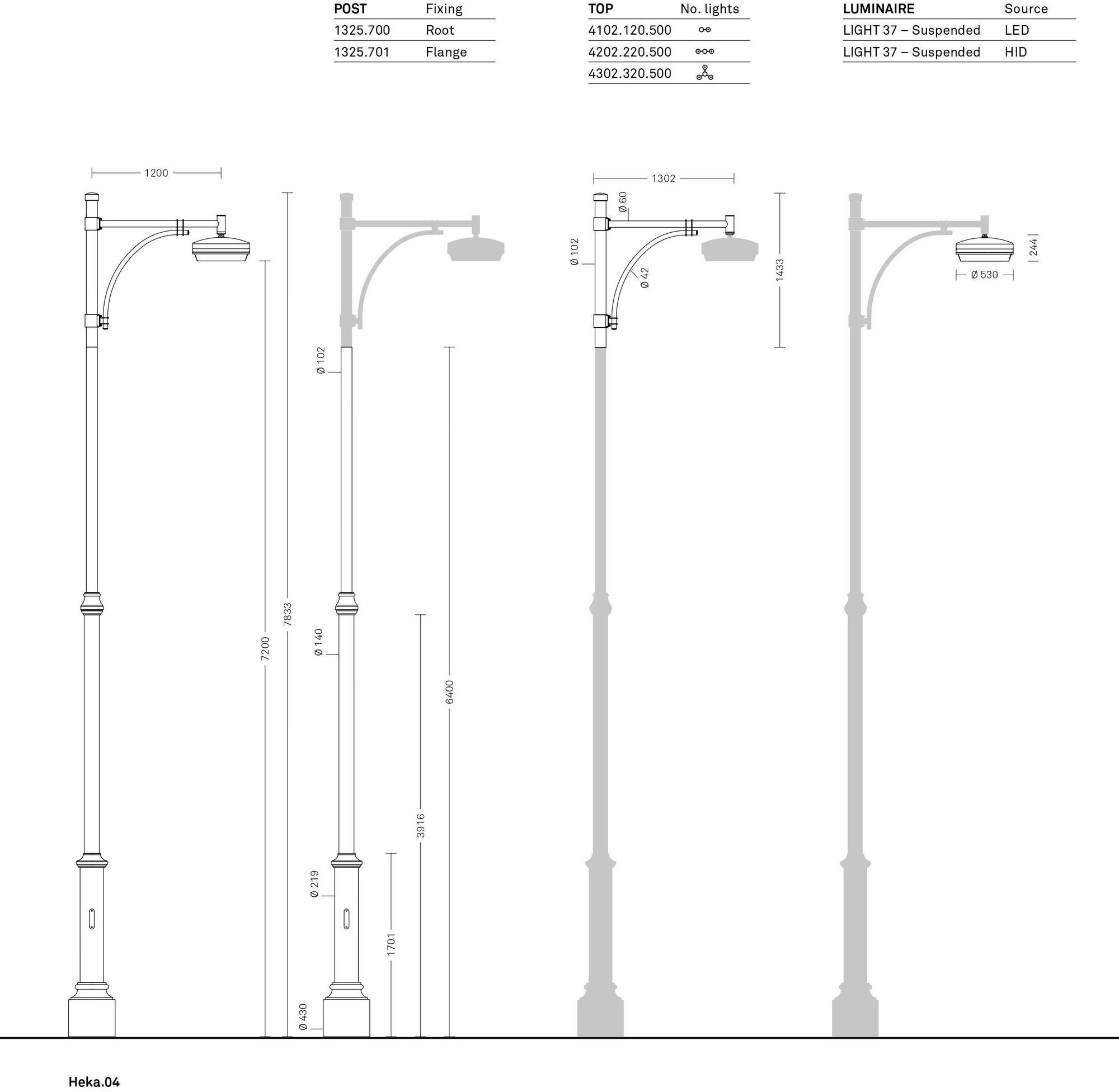 Neri уличный фонарь Heka sun-id-1480440 - Вид №9