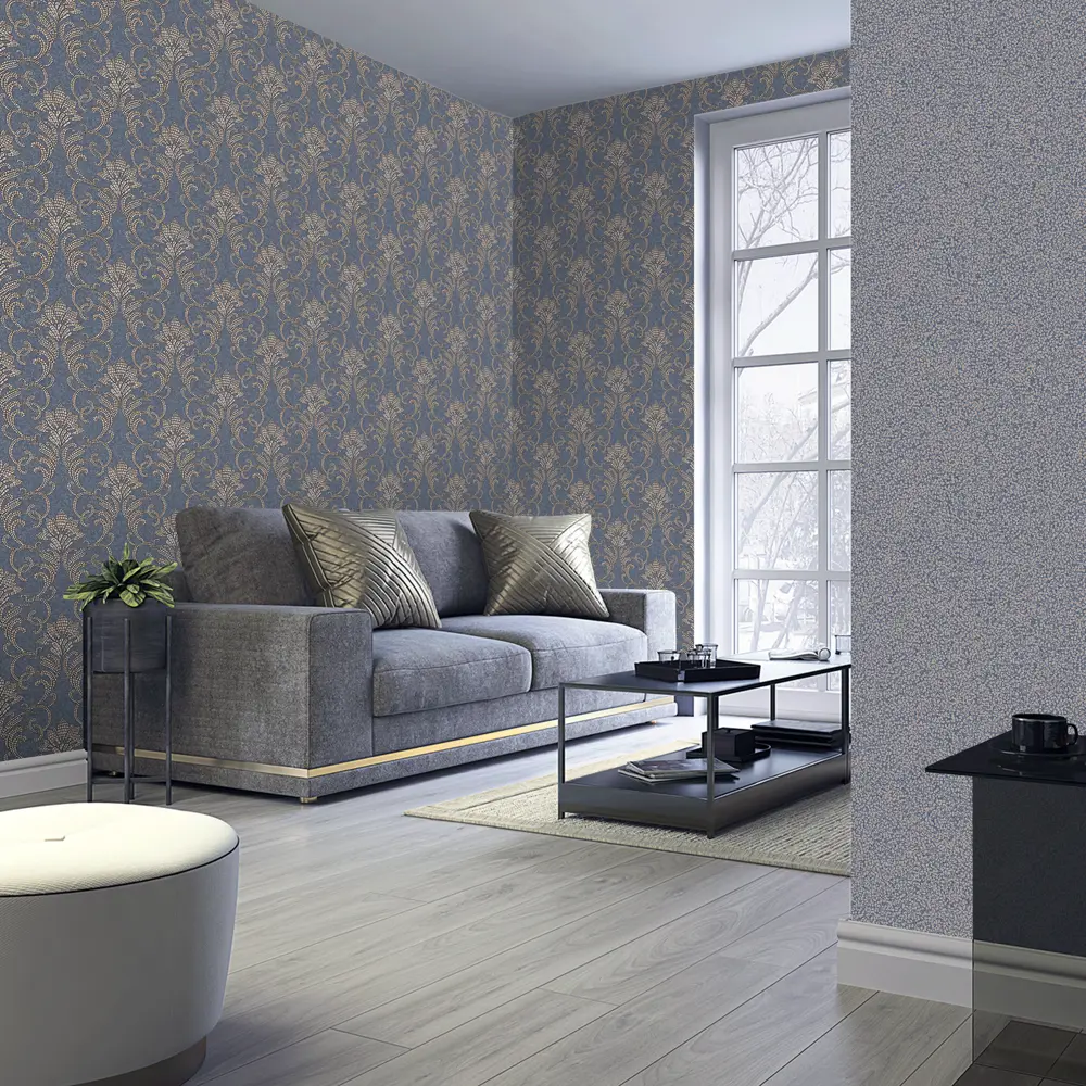 Обои флизелиновые Erismann Neochic синие 1.06 м 60061-06 83706376 STLM-2059274 - Вид №2