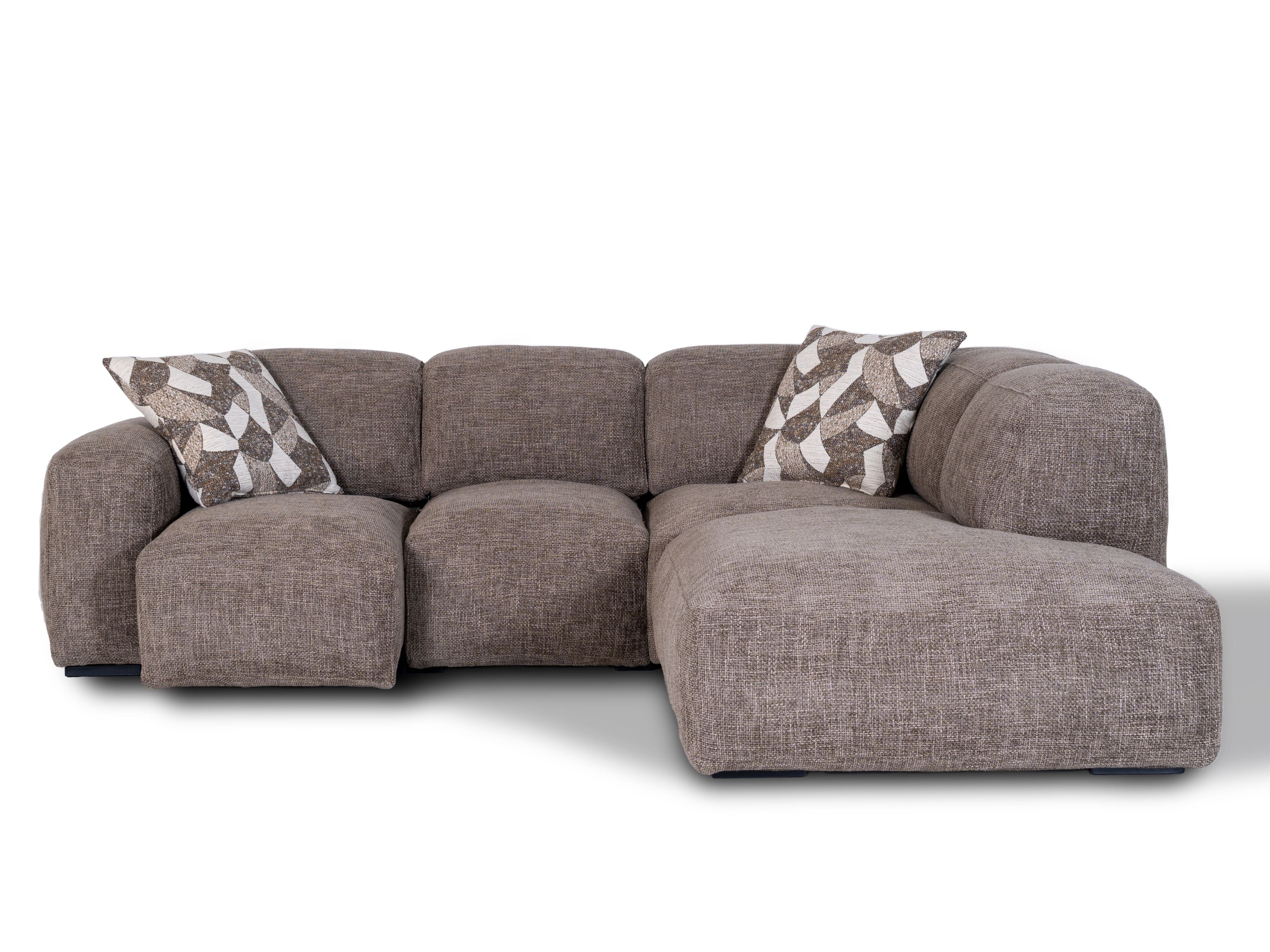 Диван с полуостровом Mantellassi 1926 Placido ARCH-00100433 - Вид №1