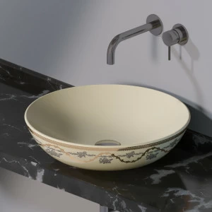 L241469G Накладная раковина на столешницу  круглая A. e T. Italia THIN