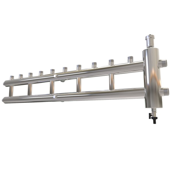 Купить Распределительный коллектор с гидрострелкой 120 кВт, 5+1 контур Прокситерм GSK4051 - Вид №2