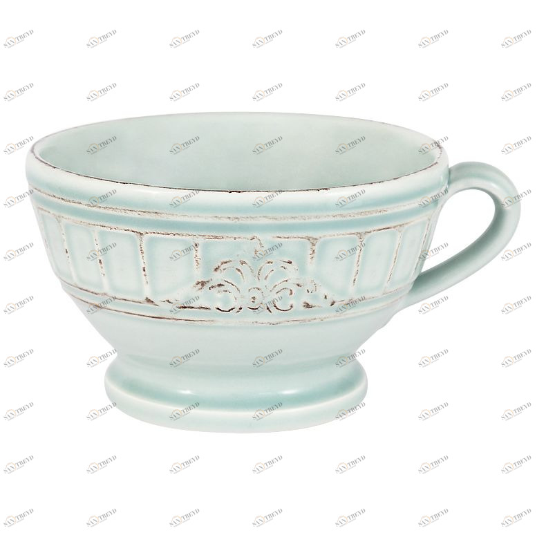 Чашка керамическая голубая Venice MATCERAMICA VENICE 00-3946558 Голубой