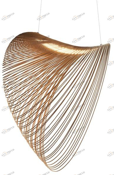 LUCEPLAN Светодиодный подвесной светильник из фанеры sun-id-1452075