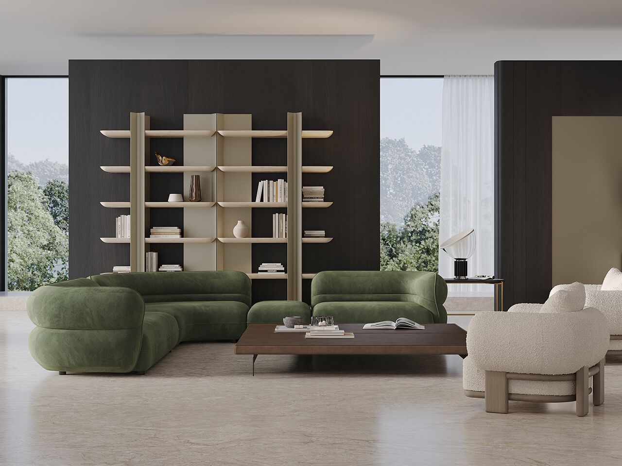 Мраморный пол / покрытие GANI MARBLE TILES OSCAR BEIGE ARCH-00052714 - Вид №2