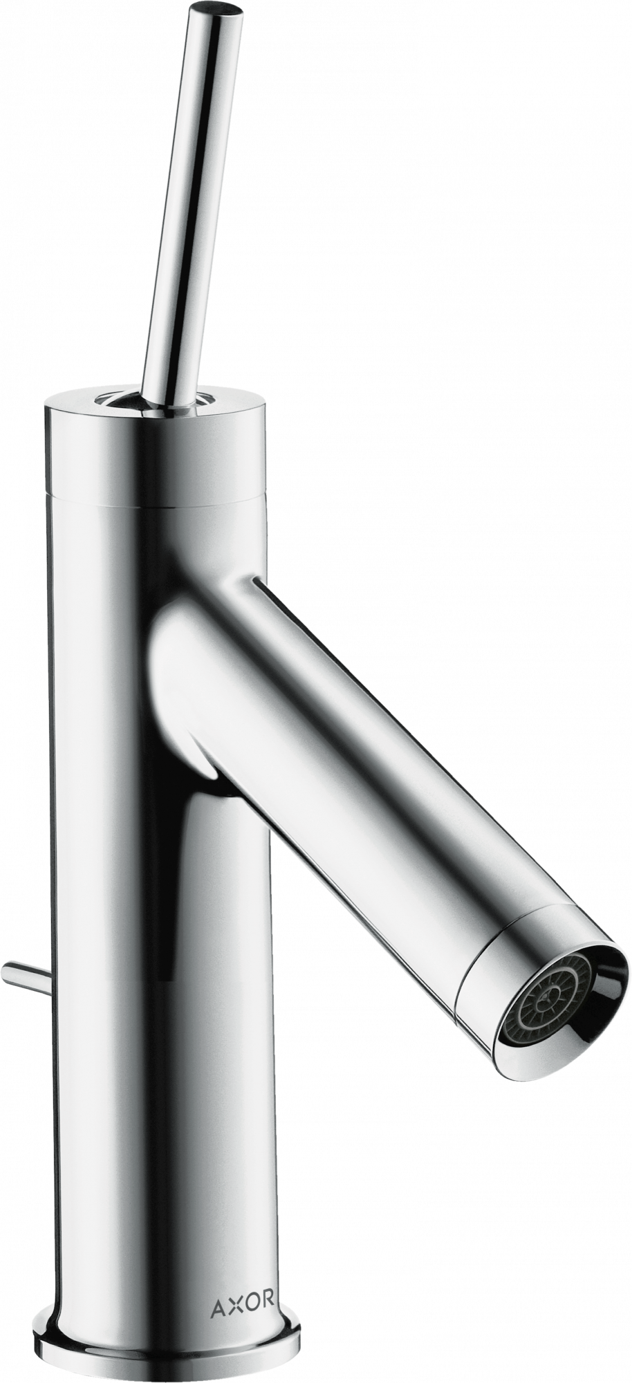 10116000 Смеситель для раковины 70, однорычажный, со стержневой ручкой, для умывальников со сливным гарнитуром AXOR STARCK
