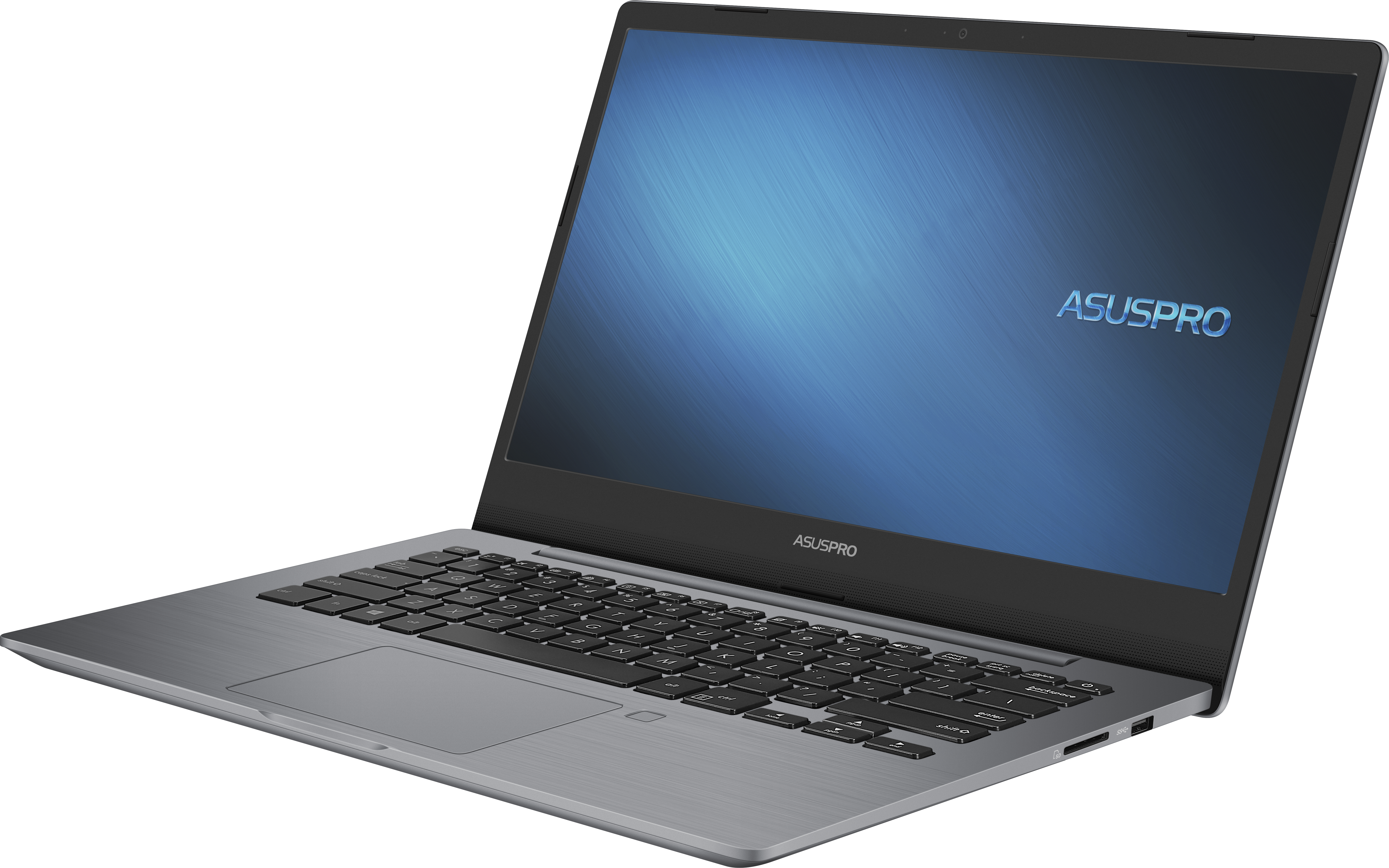 90NX01X1-M14430 Pro p5440fa-bm1028 +cable 14"(1920x1080 (матовый) ips)/intel core i3 8145u(2.1ghz)/8192mb/256ssdgb/nodvd/int:intel hd graphics 620/cam/bt/wifi/war 1y/1.22kg/grey/dos ASUS Santreyd  - Вид №2