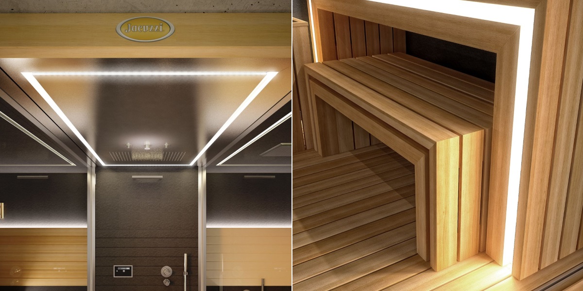 СПА: Хамам, сауна и душ Sasha 2 9600-0021-0 Jacuzzi 960000210 - Вид №4