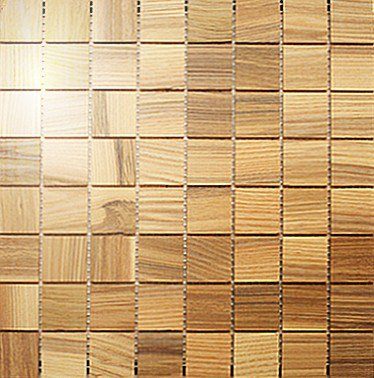 Мозаика и 3D панели из дерева Da Vinci Мозаика 8x8 Emotion 037 Ясень Селект (Гладкая) 288х288 мм 1301100037 - Вид №1