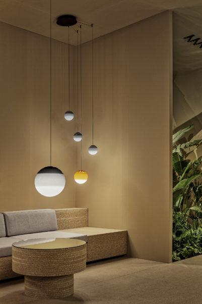 086087 Люстра 13 черная Marset Dipping Light  - Вид №4