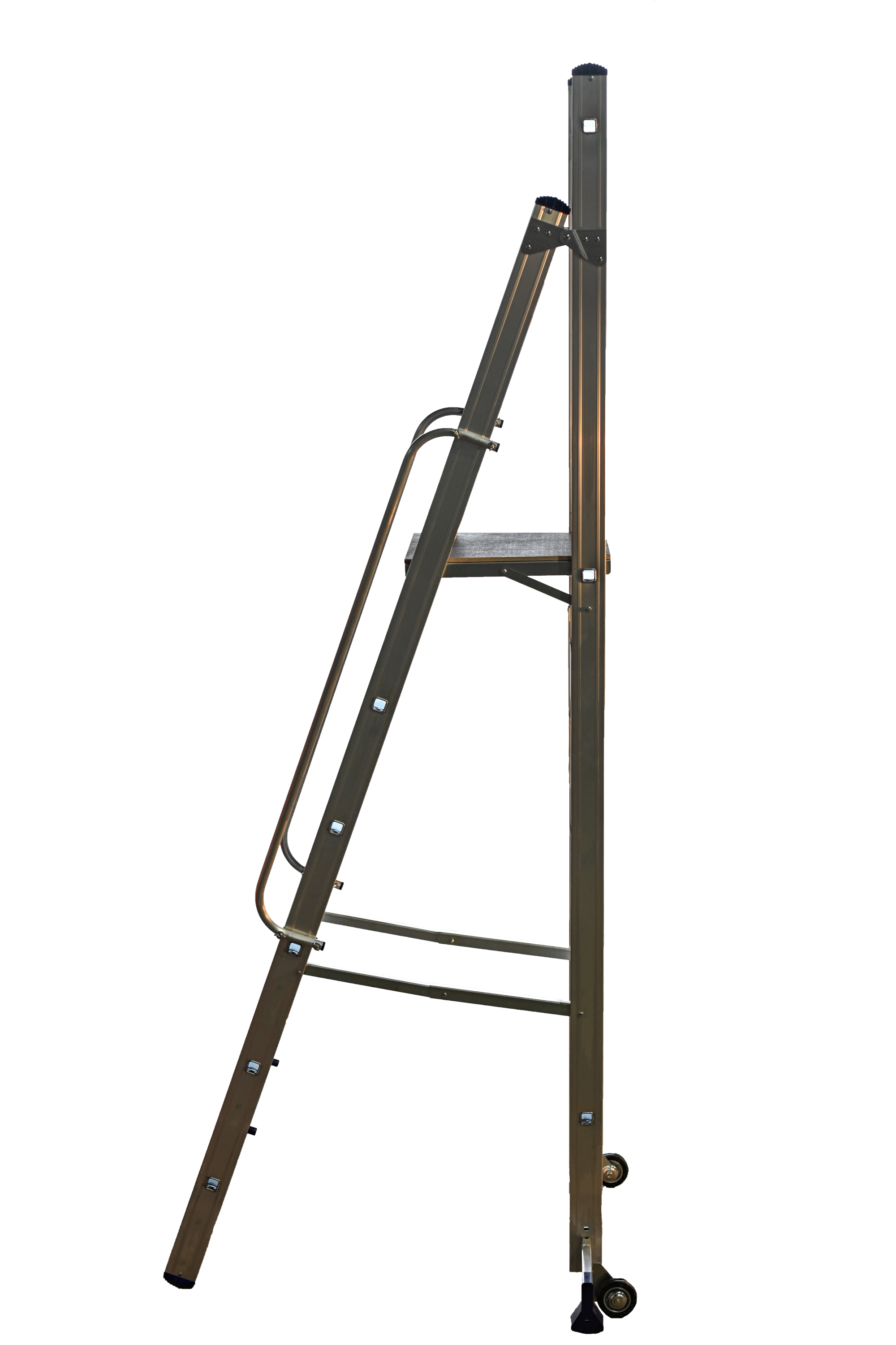 Стремянка -помост, профессиональная 6ст ALUMET APE 1406 - Вид №7