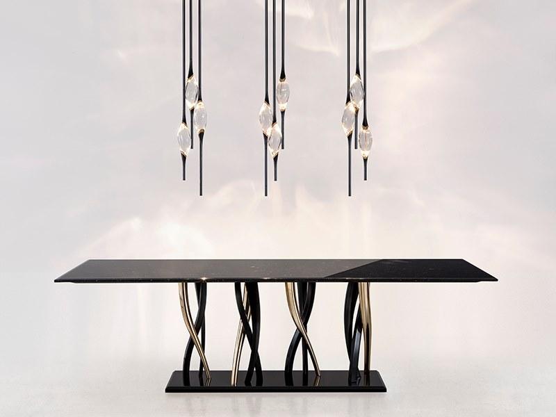 Il Pezzo Mancante Прямоугольный обеденный стол из мрамора Il pezzo 8 sun-id-1404584 - Вид №2