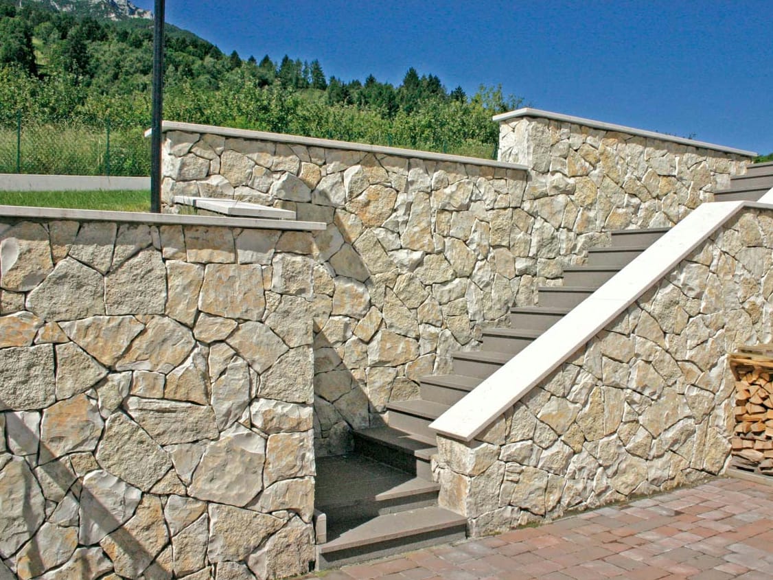 Натуральный каменный элемент для фасада B&B Rivestimenti Naturali камень ARCH-00014683 - Вид №2