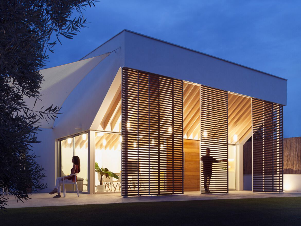 Система телескопических и синхронизированных дверей Saheco MULTIPLO TIMBER ARCH-00028061 - Вид №3