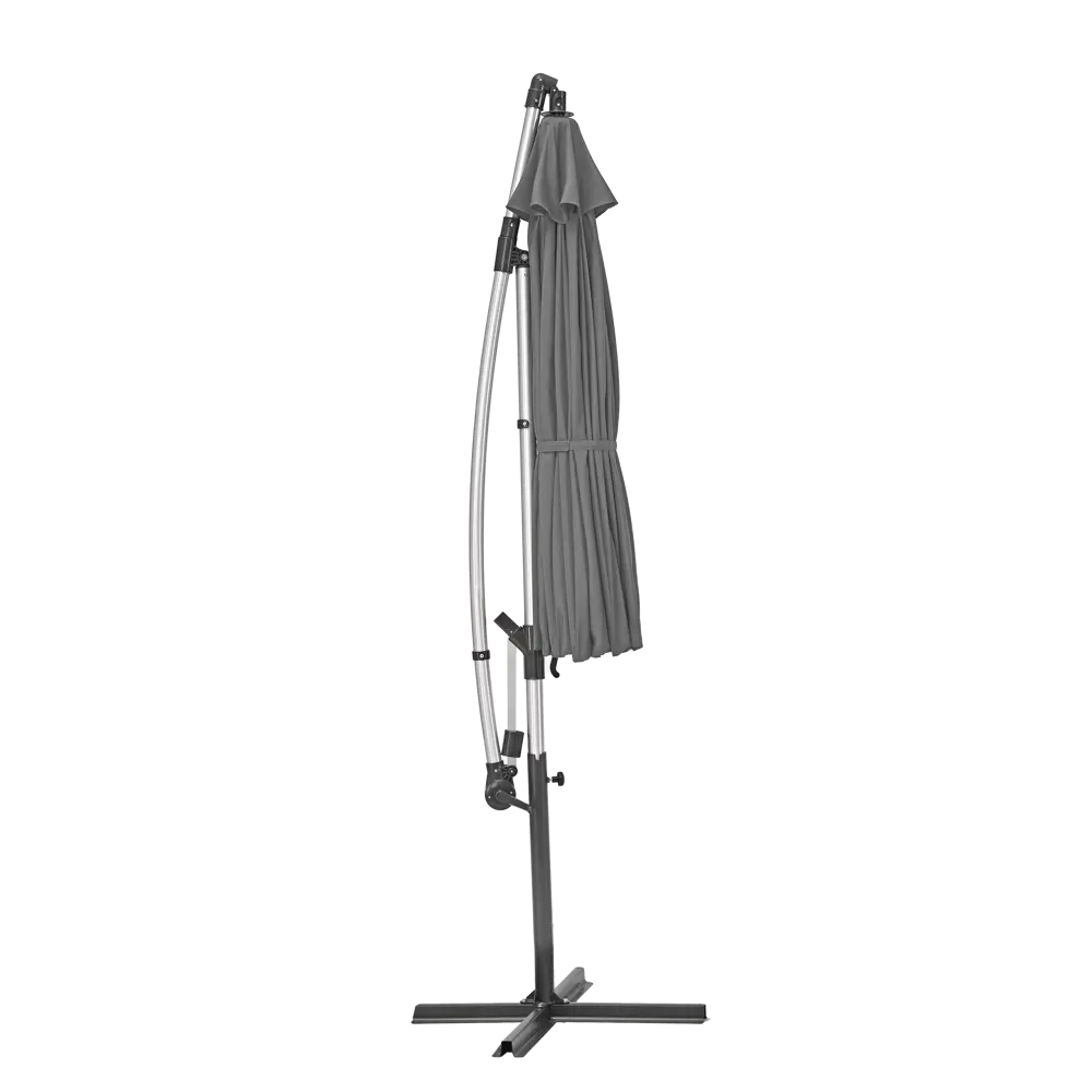Зонт садовый Naterial Sinae 2.9 м серый с подставкой STLM-2087422 - Вид №2