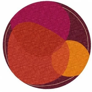 Deirdre Dyson Круглый ковер ручной работы Circular designs 28