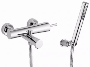 Rubinetteria Giulini Смеситель для ванны с ручным душем на 2 отверстия Quack F9101