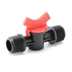 2871 Кран проходной с наружной резьбой 3/4" для садового шланга LAB.Space