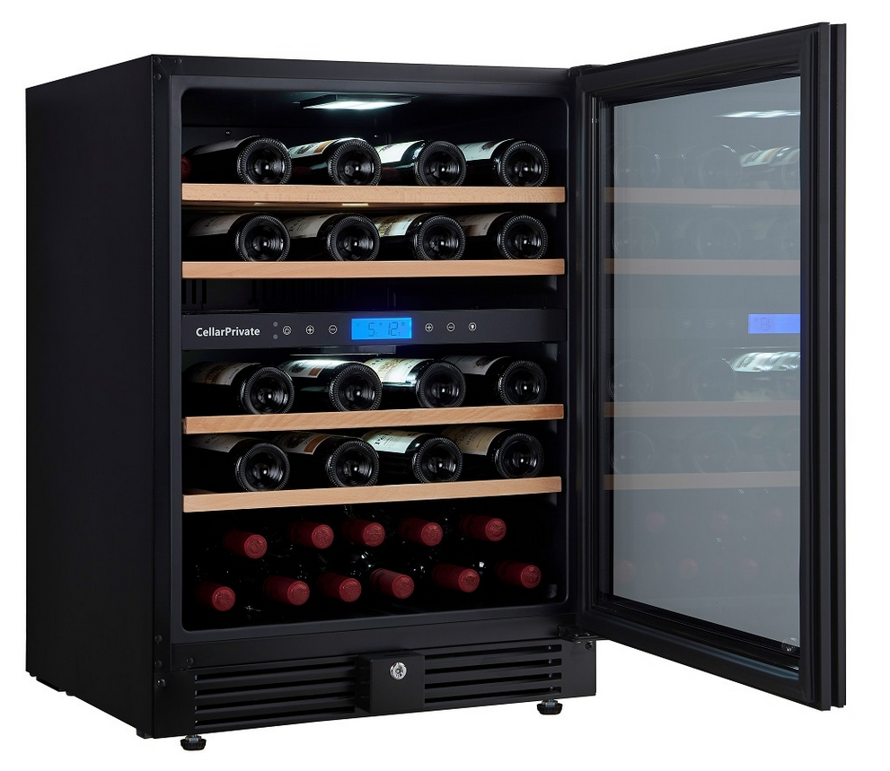9049328 Винный шкаф Cellar Private CP043-2TBH черный STDN-0003655 - Вид №9