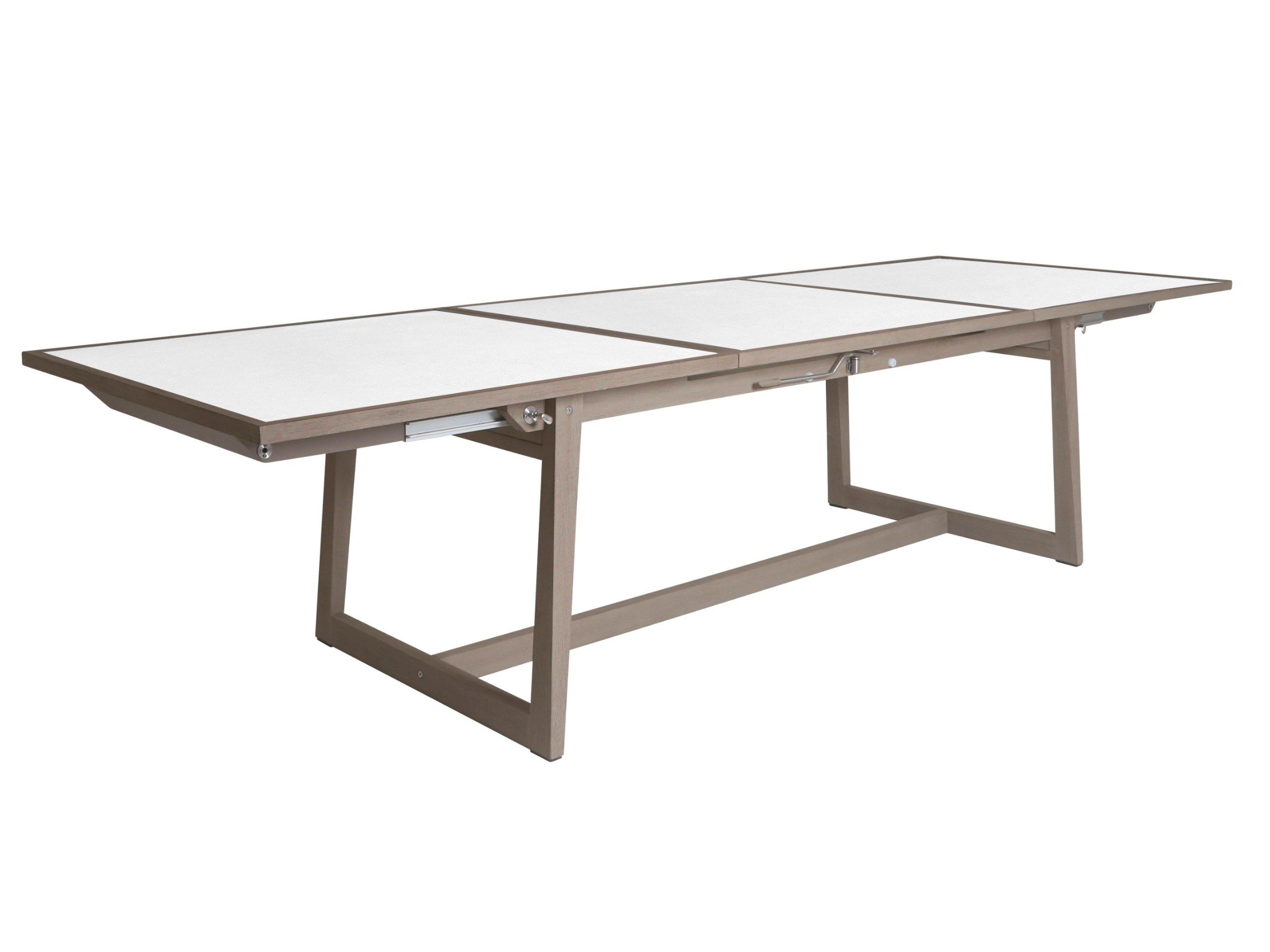 Керамический выдвижной прямоугольный садовый стол Les Jardins® Skaal ARCH-00079577 - Вид №2