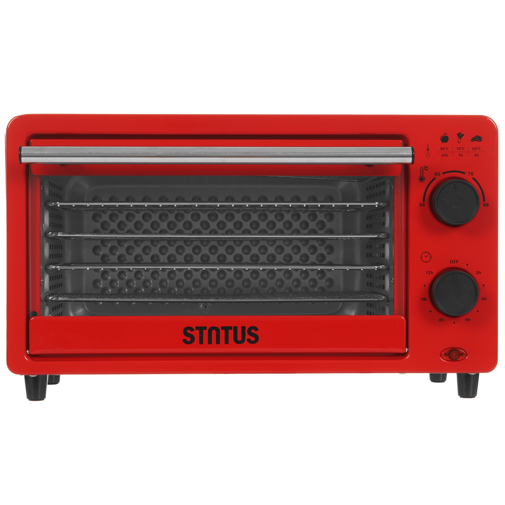 9908386 Сушилка для овощей и фруктов STATUS 6600151 красный STDN-0110996