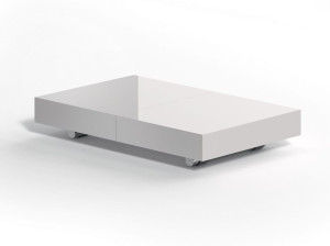 Регулируемый по высоте выдвижной журнальный столик