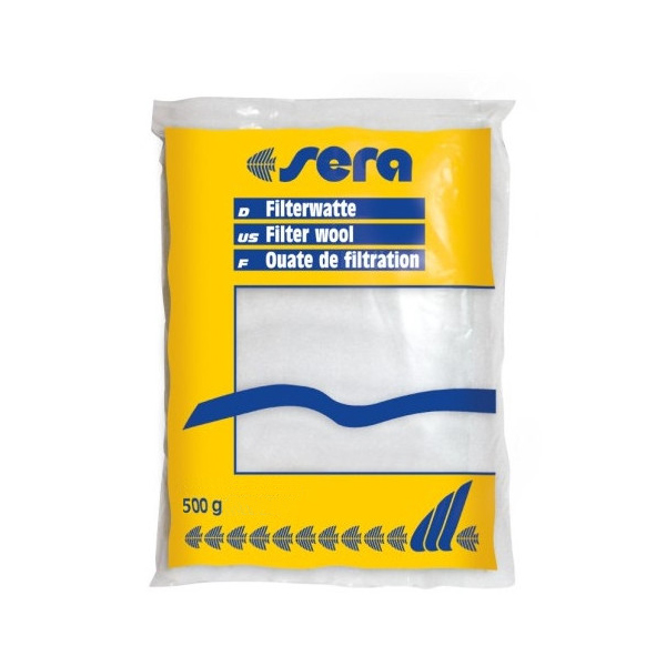 Т0051548 Фильтрующая вата 500г SERA 