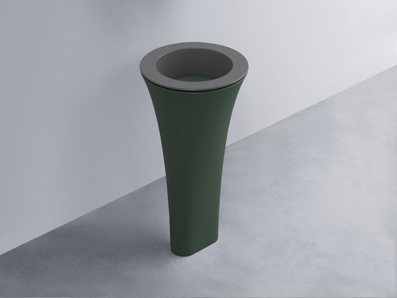 AMLA45-CM+AMPILT-MU+AMCOLT-MU Раковина Amedeo Tondo отдельностоящая cielo Enjoy + Amedeo Ceramica Cielo