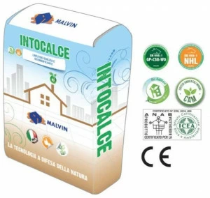 malvin Экологичный биологический раствор на основе натуральной гидравлической извести