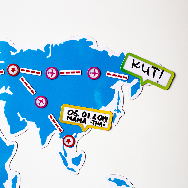 0152 Карта магнитная my trip BadLab  - Вид №1