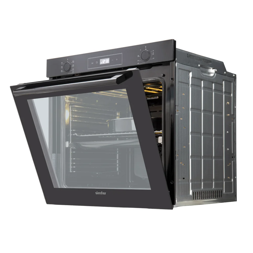 9240927 Электрический духовой шкаф Simfer B6ES68177 черный STDN-0032816 - Вид №3