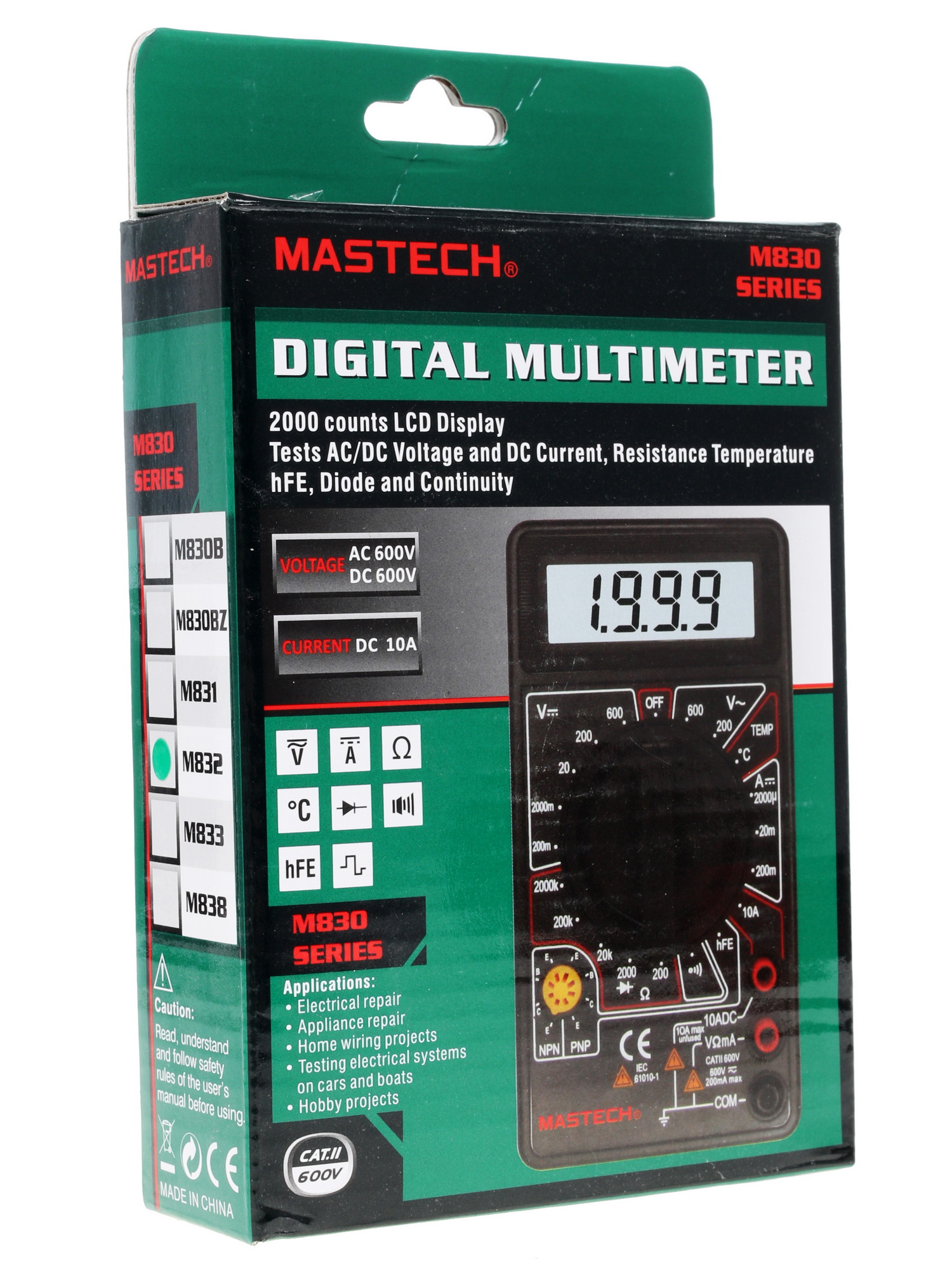 Мультиметр Mastech M832 1064148 STDN-0039295 - Вид №9