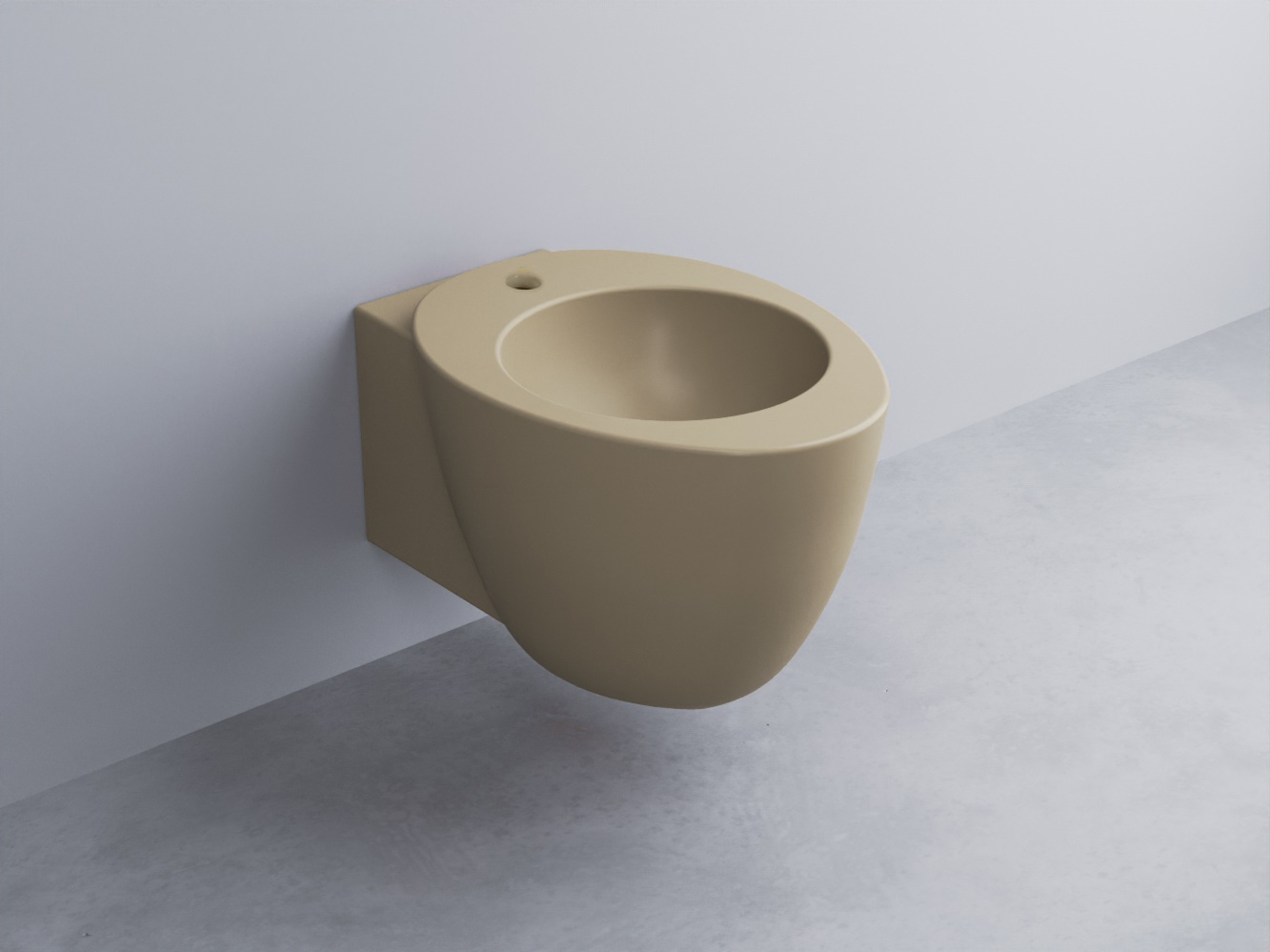 LGBS-AV Биде подвесное с одним отверстием под смеситель, в комплекте с крепежами cielo Le Giare Ceramica Cielo