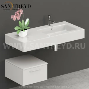 T04552BO2 Столешницы для использования в сочетании с тумбами и открытыми тумбами 45 см белая Globo ARREDO WOOD Италия