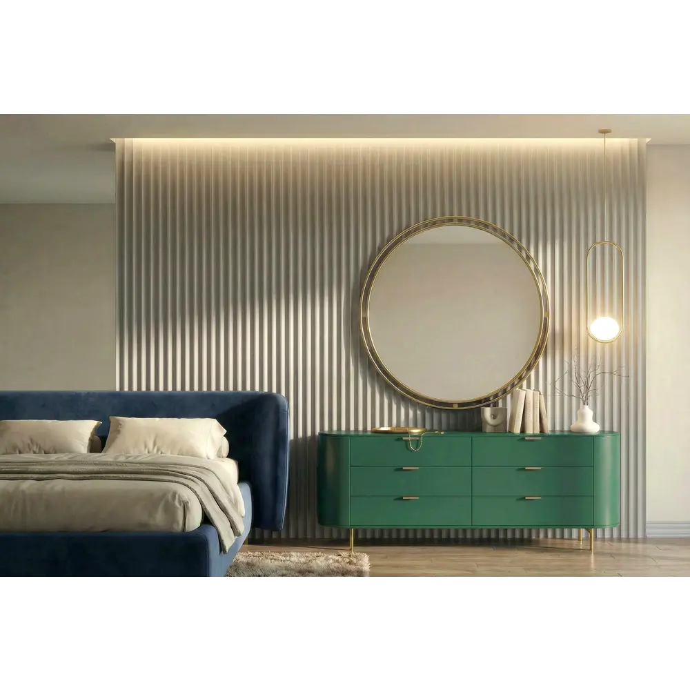 Профиль старт/финиш Волна МДФ серый 12x44x2700 мм Santreyd STLM-2155859 - Вид №5