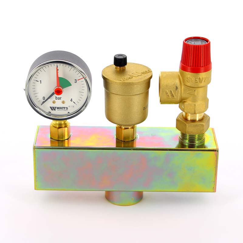 Группа безопасности котла WATTS KSG 30 3 бар 50 кВт сталь 10005198 - Вид №1