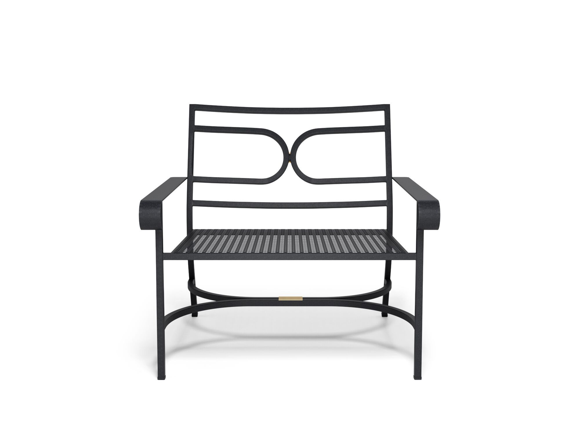 Стальное садовое кресло с подлокотниками emu Collier ARCH-00078997 - Вид №2