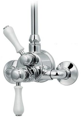 rvb Настенная душевая стойка из латуни с душевой лейкой Flamant butler 1950.11.77-wo - Вид №1