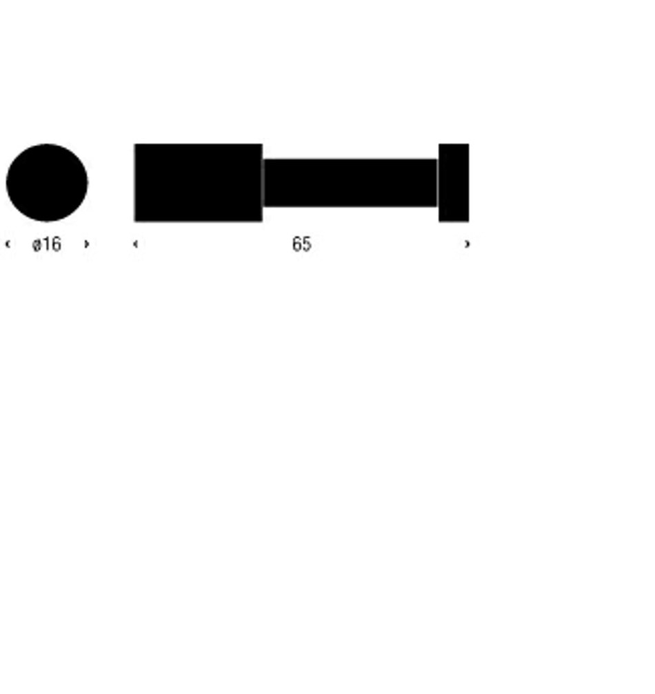 FROST Крючок 13 » полированный Нержавеющая сталь Полированный O1000-1  - Вид №1