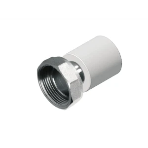 Муфта комбинированная Политэк 3/4" с накидной гайкой для полипропиленовых труб 86689645