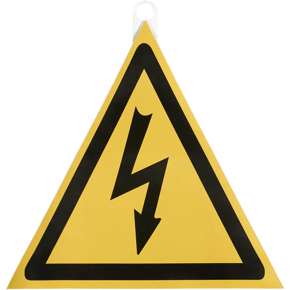 Наклейка «Высокое напряжение» 200x200 мм полиэстер DUCKANDDOG STLM-2080708