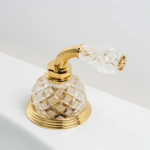 C62-126C C62-126C Клапан на ободе 1/2 ”C LO РУЧКА КУПОЛЬНАЯ Cristal & Bronze DÔME À MANETTES LOSANGE