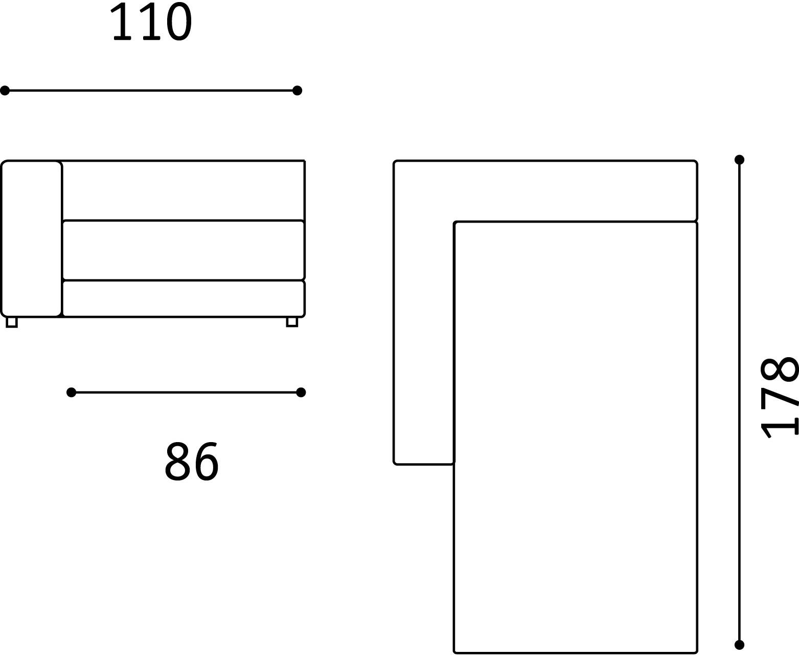 Febal Casa Модульный тканевый диван с шезлонгом sun-id-1425133 - Вид №16