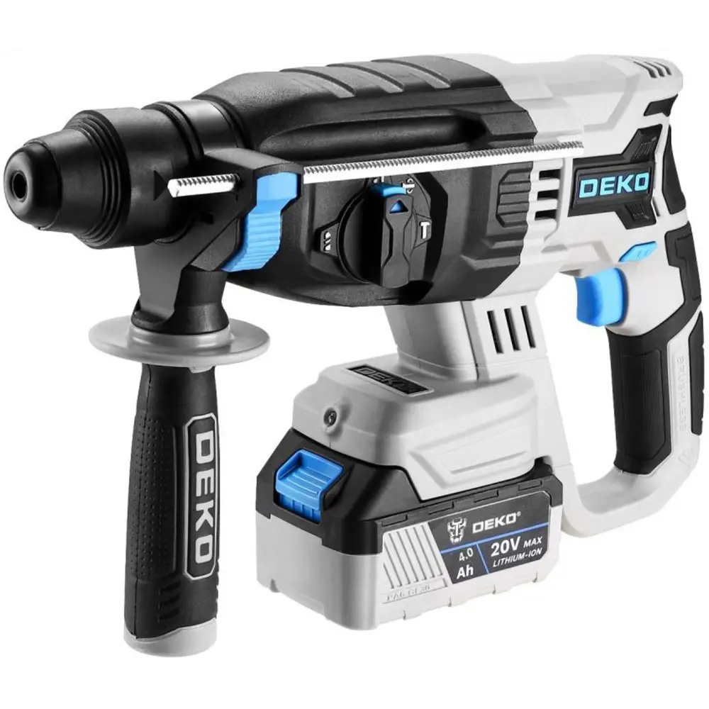 Аккумуляторный перфоратор DEKO ZKCH20 SDS-plus с двумя батареями 89370291 STLM-0849207