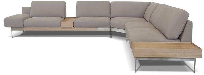 Rossini Sofas Кожаный угловой диван с вещевым ящиком sun-id-1515941 - Вид №6