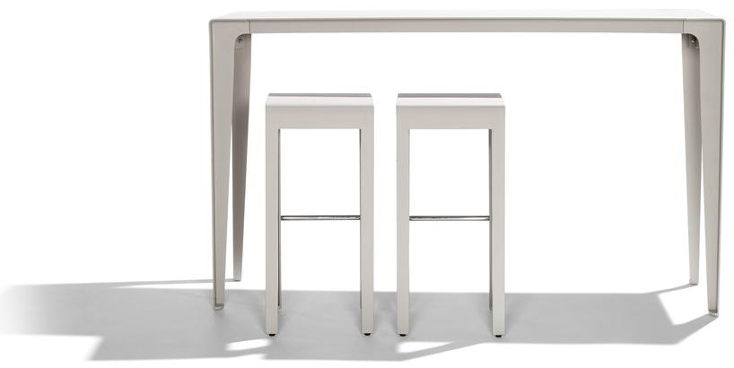 TRIBÙ Табурет садовый алюминиевый Mirthe 07487 - Вид №2