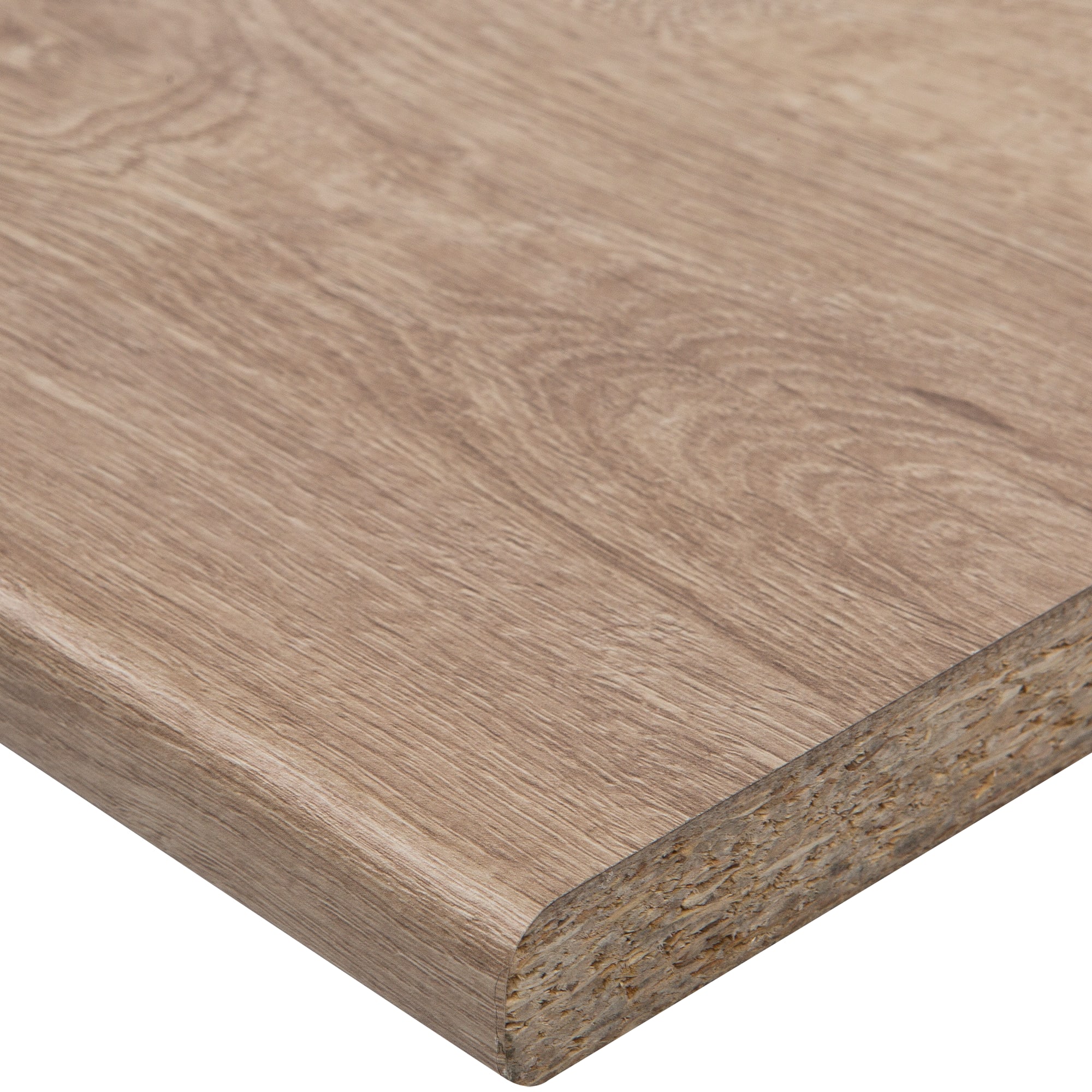 82641010 Столешница Дуб Корсика 120х60х2.6 см, ДВП, цвет бежевый Santreyd  - Вид №2