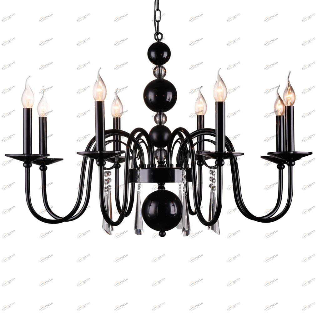 Подвесная люстра Newport 32208/C black черная NEWPORT ДИЗАЙНЕРСКИЕ 137516 Черный 